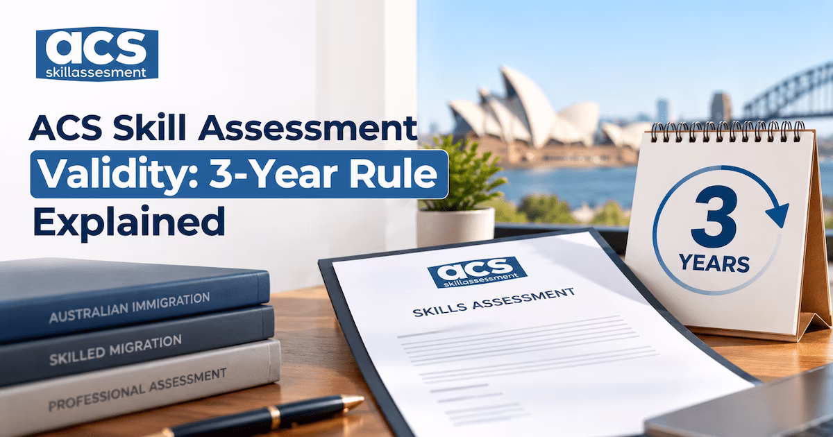 acs skill assessment 3 year rule